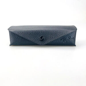 Vintage Ray-Ban Eyeglasses Case Only Black Softcase Rectangular Small RARE